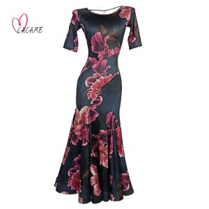CACARE Ballroom Dress Clothes Dance Competition Dresses Standard Waltz Modern Stage Costume Women Flamenco