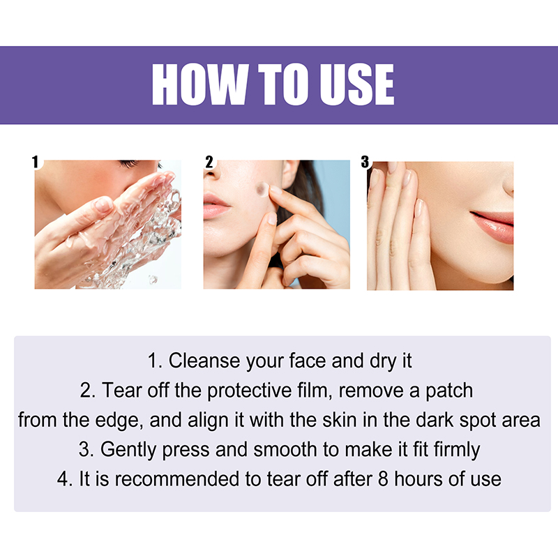 Dark Spot Removal Patch Gentle Facial Skin Care Spots Cleansing Skin Treatment Stickers - Image 6