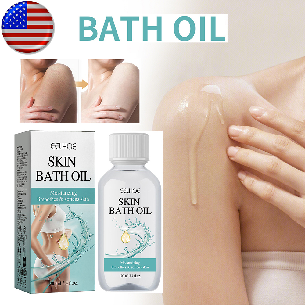 Moisturizing body bath oil gentle cleansing repair dry skin silky smooth lubricate skincare shower oil
